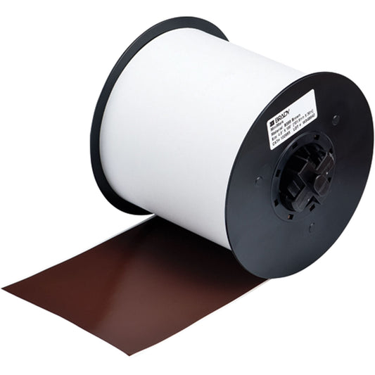 Ruban pour imprimante intérieur/extérieur B-595, vinyle, marron, 100" de large