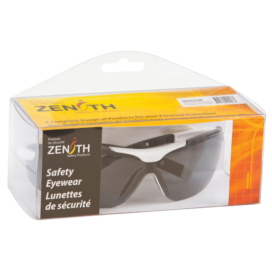 Lunettes de sécurité Série Z1500, verre gris/fumé, anti-rayures, conformes ou supérieures à la norme CSA Z94.3