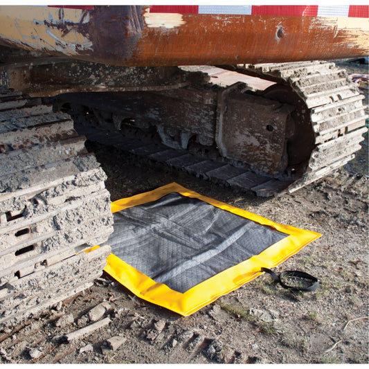 Off-Road DripPillow Berms™ With Pad, 12 US gal. Capacity, 5' W x 4' L x 1" H