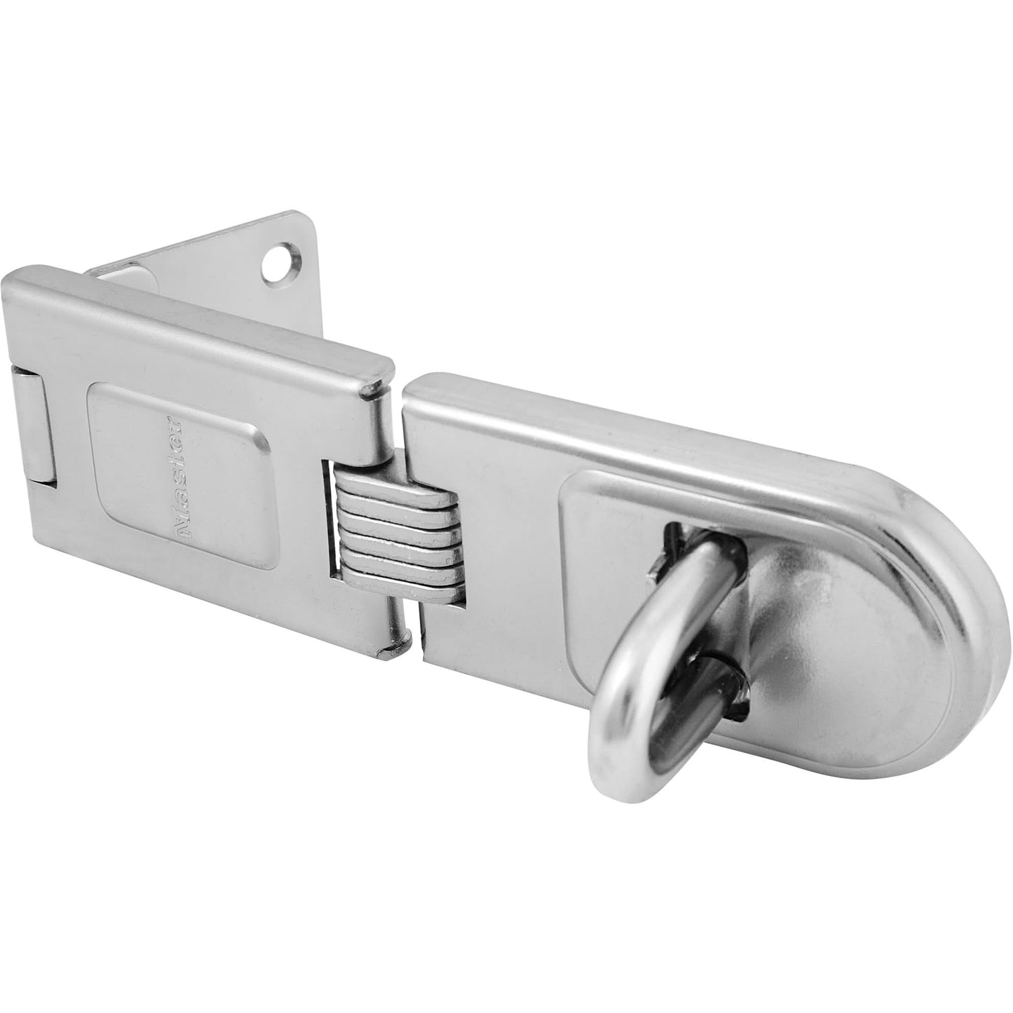 Hinged Security Hasps, Silver