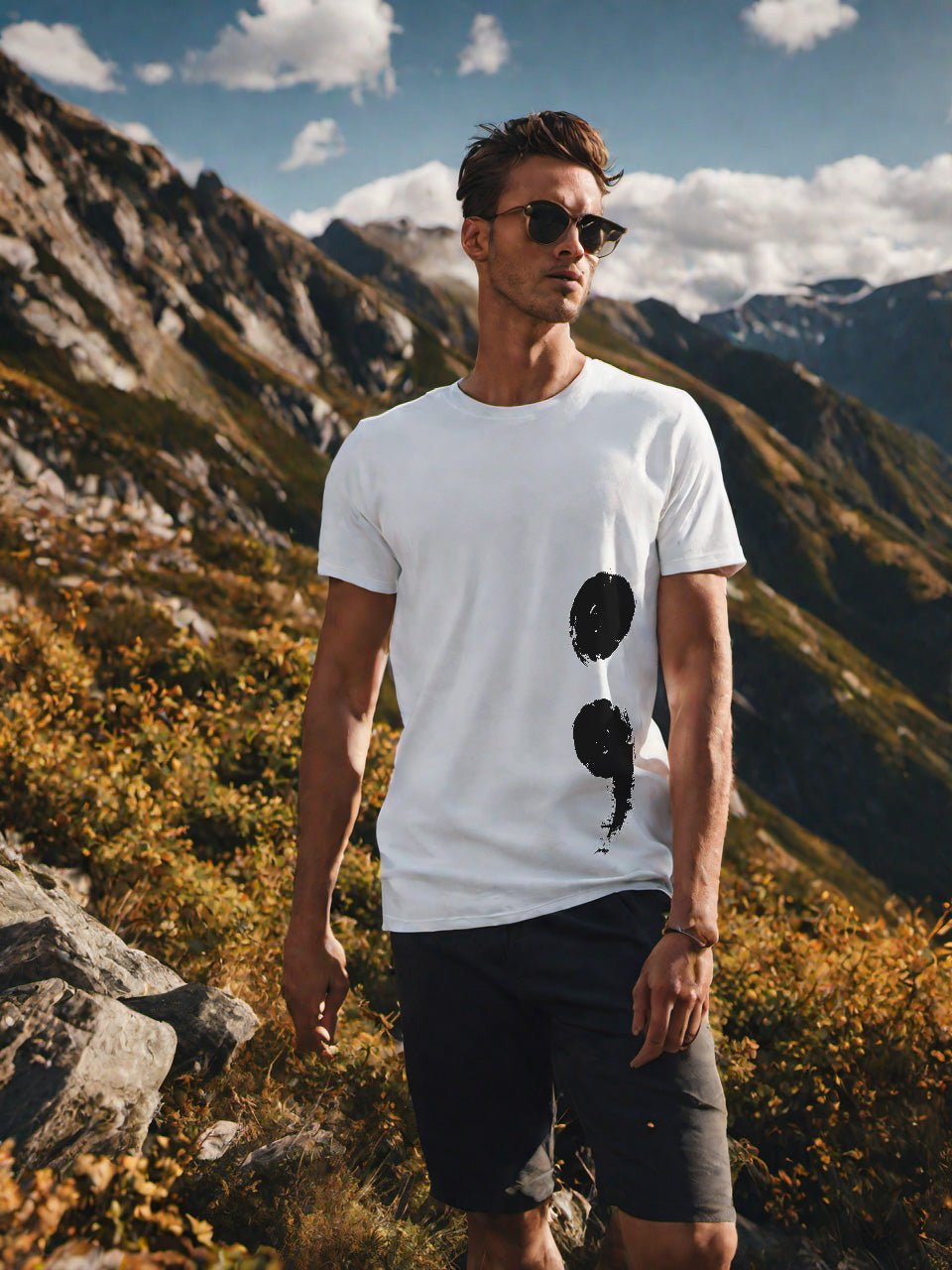 Semicolon Tee