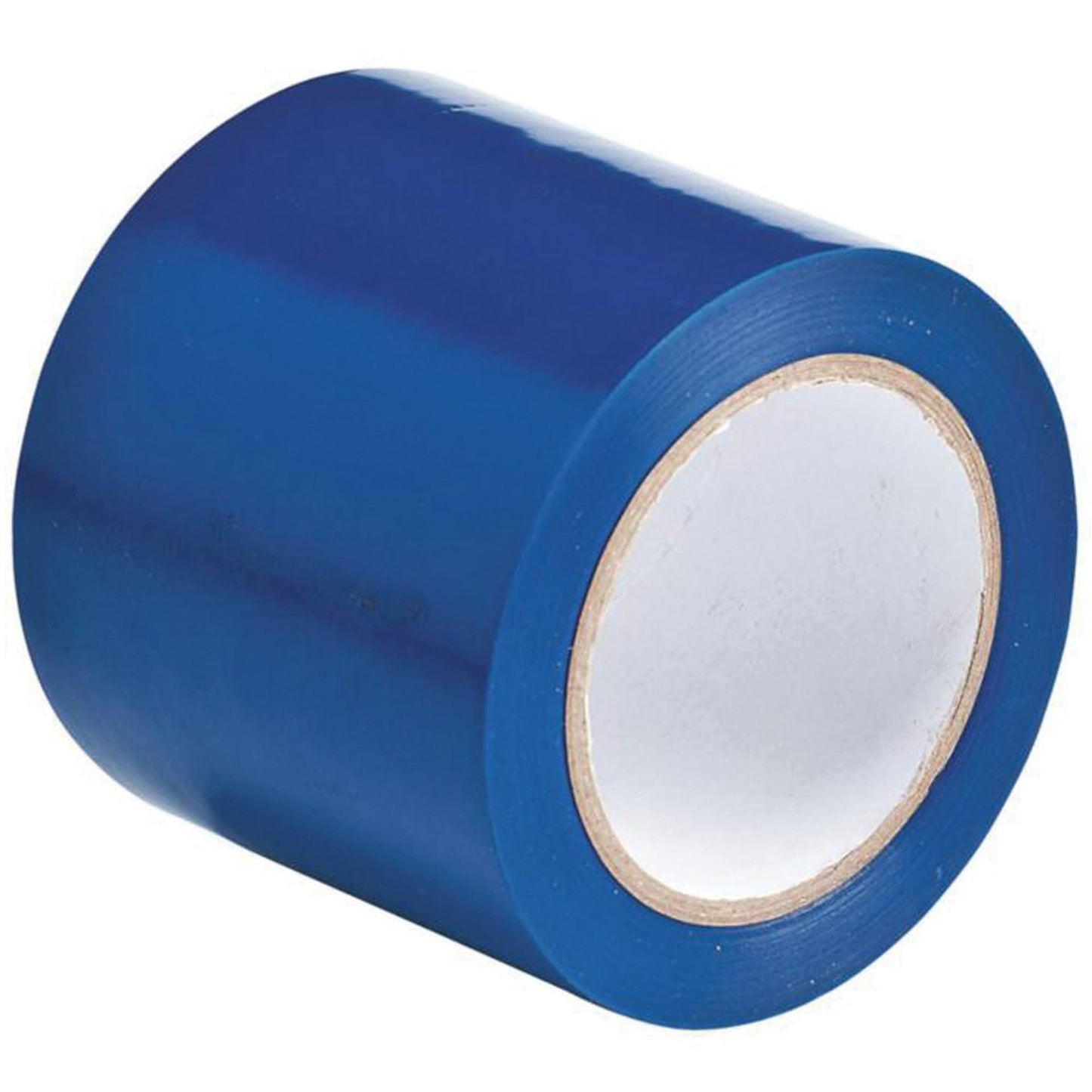 Floor Marking Tape, 4" x 108', Vinyl, Blue