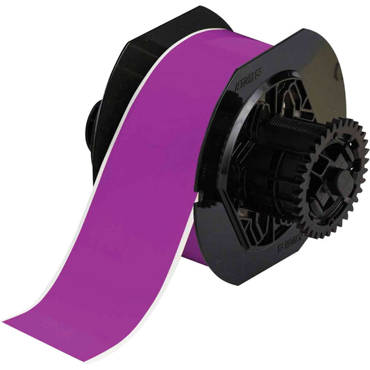 Low-Halide Printer Tape, Polyester, Purple, 2.25" Width