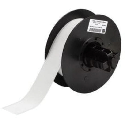 ToughWash® Printer Tape, Polyester, White, 1.125" Width