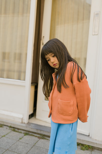 The Comfy Organic Cotton Cardigan - FIRESTONE