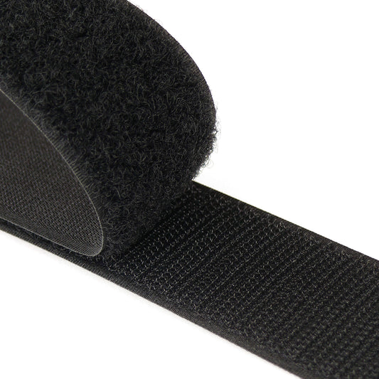 Sew-On - Velcro Fasteners Hook Black 25mm/1in