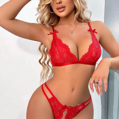 Charming Lingerie Lace One Piece
