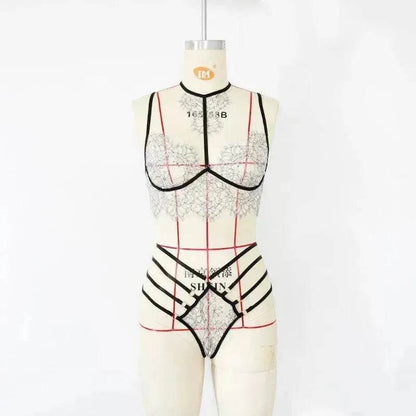 Charming three-point lingerie