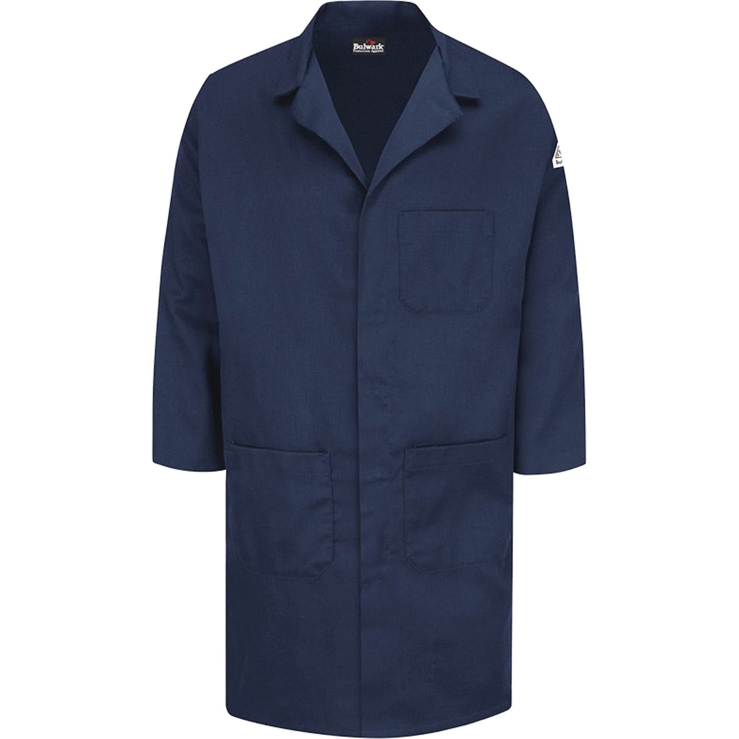Blouse de laboratoire Excel FR® ComforTouch® en coton, grande taille, bleu marine