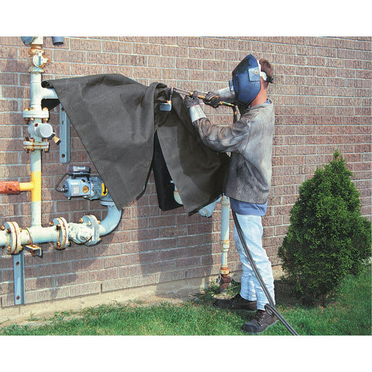 Welding Blankets, 5' W x 7' L, Rated Up To 3000 °F