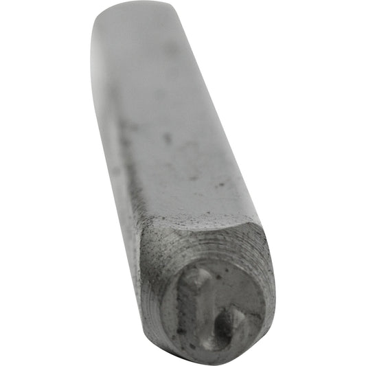 Individual Standard General Purpose Steel Hand Stamp Pieces, J, 1/8"