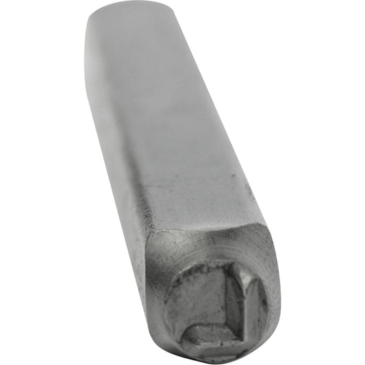 Individual Standard General Purpose Steel Hand Stamp Pieces, L, 1/2"