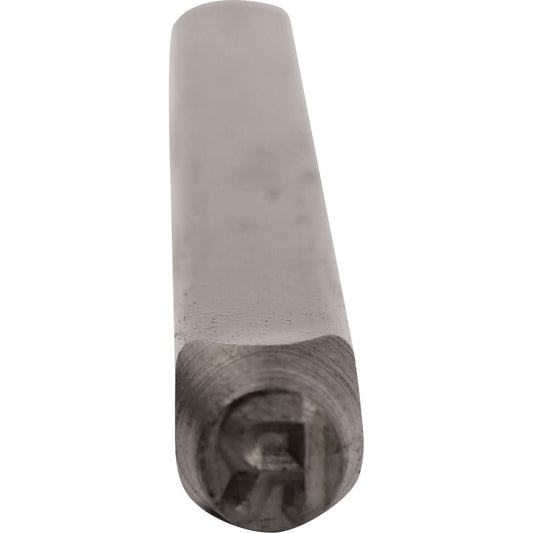 Individual Standard General Purpose Steel Hand Stamp Pieces, R, 1/8"
