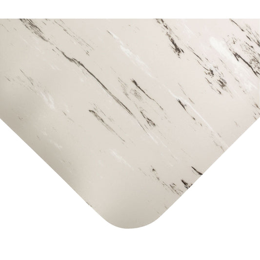 Tile-Top Select Anti-Microbial Mats No.494, Smooth, 4' x 60' x 1/2", Grey, PVC