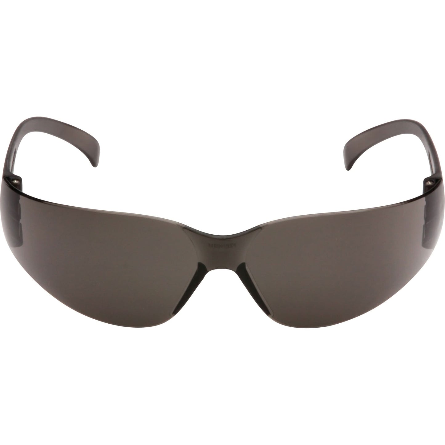 Intruder Safety Glasses, Grey/Smoke Lens, Anti-Scratch, ANSI Z87+/Meets/Exceeds CSA Z94.3