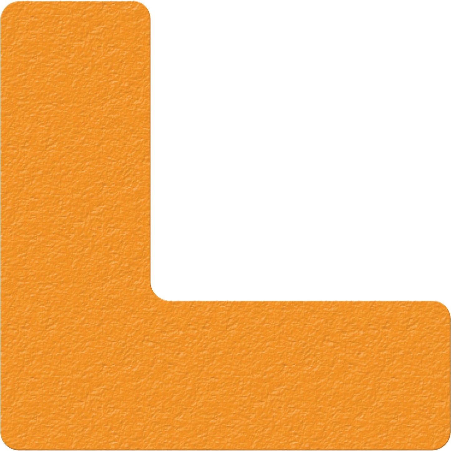 Lean 5S Manufacturing Markers, L, 6" L x 6" W, Orange, Vinyl