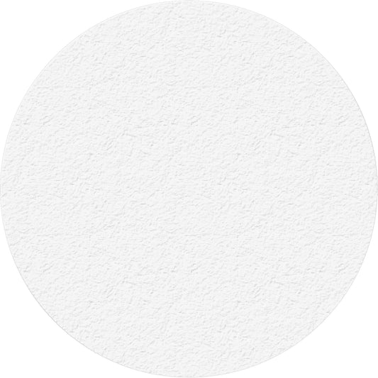 Lean 5S Manufacturing Markers, Circle, 6" L x 6" W, White, Vinyl