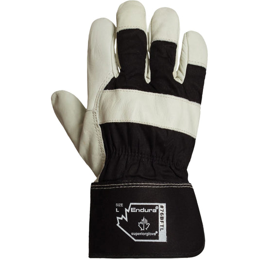 Gants d'hiver Endura®, taille unique, paume en cuir de vachette pleine fleur, doublure Thinsulate™