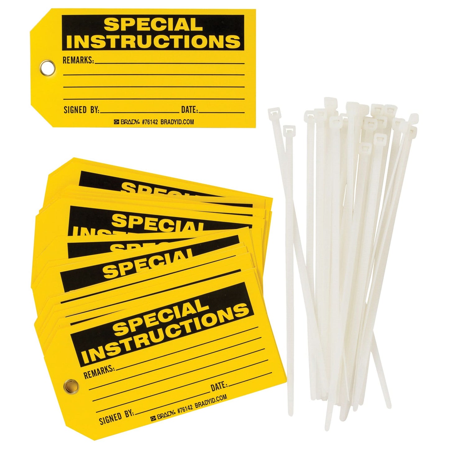 Lockout Tags, Cardstock, 5 3/4" W x 3" H, English