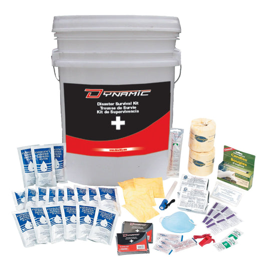 Trousse de premiers secours Dynamic™ pour situations d'urgence, Dispositif médical de classe 1, Seau