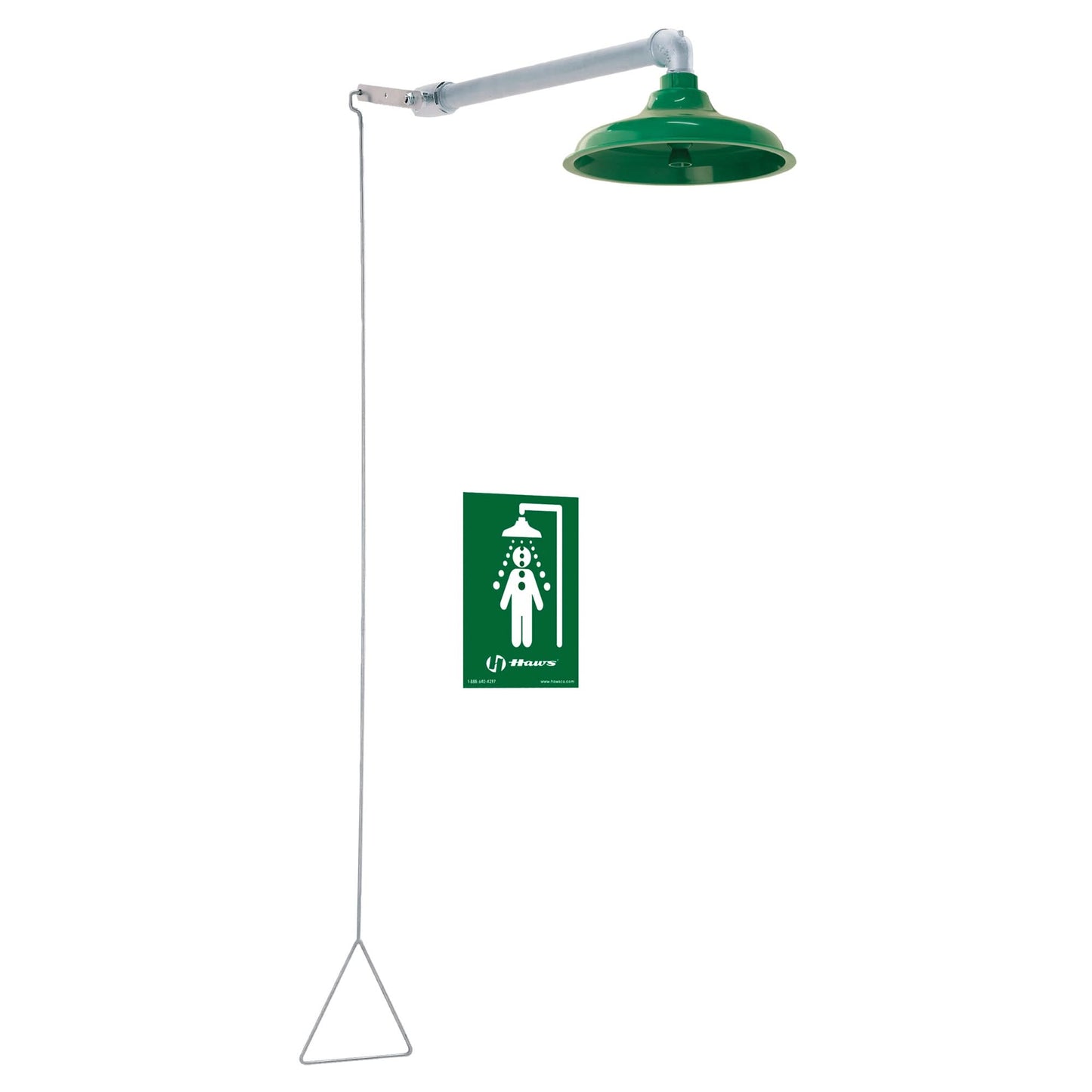 ADA Drench Shower, Wall-Mount