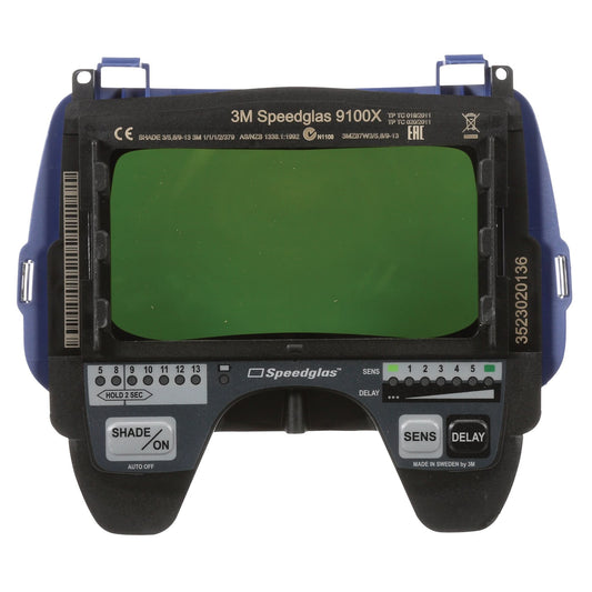 Speedglas™ Auto-Darkening Filter 9100X, 4-2/10"W x 2-1/10" H Viewing Area, For Use With Series 9100