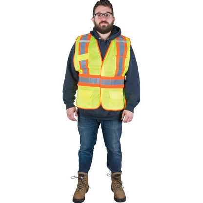 Gilet de géomètre ignifuge