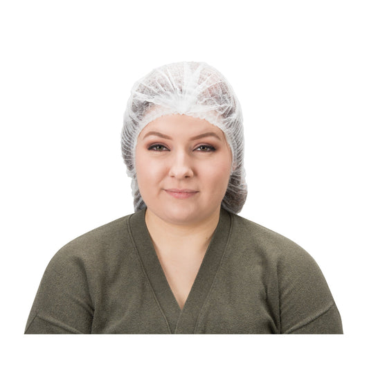 Calot bouffant plissé