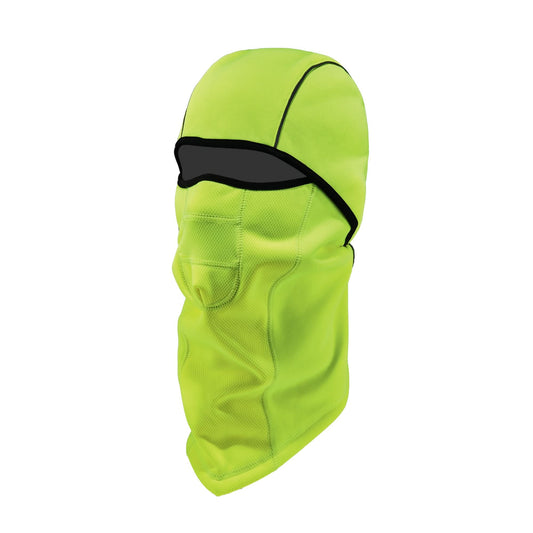 Cagoule articulée coupe-vent N-Ferno® 6823, polaire, vert lime haute visibilité