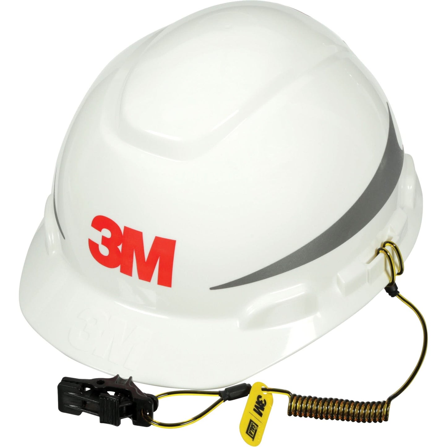Attache, Cordon spiralé, Clip/Boucle pour Casque de sécurité