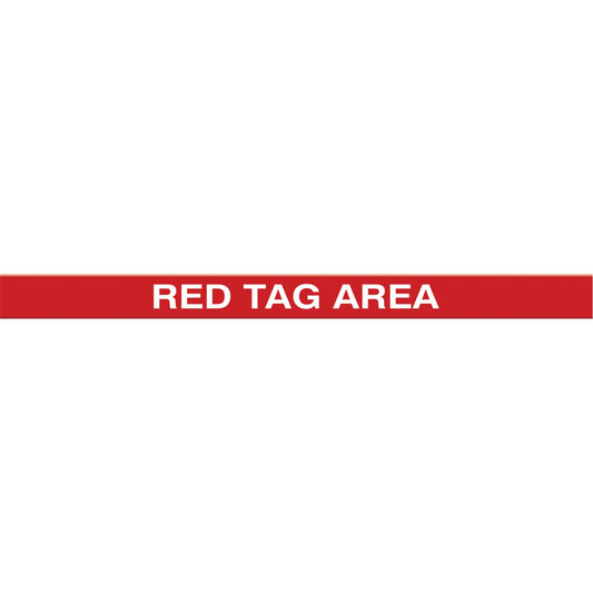 Tough-Mark™ Heavy-Duty Floor Marking, Rectangle, 48" L x 3" W, Red, Polyethylene