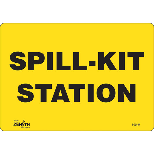 Panneau "Station de Kit Anti-Pollution"