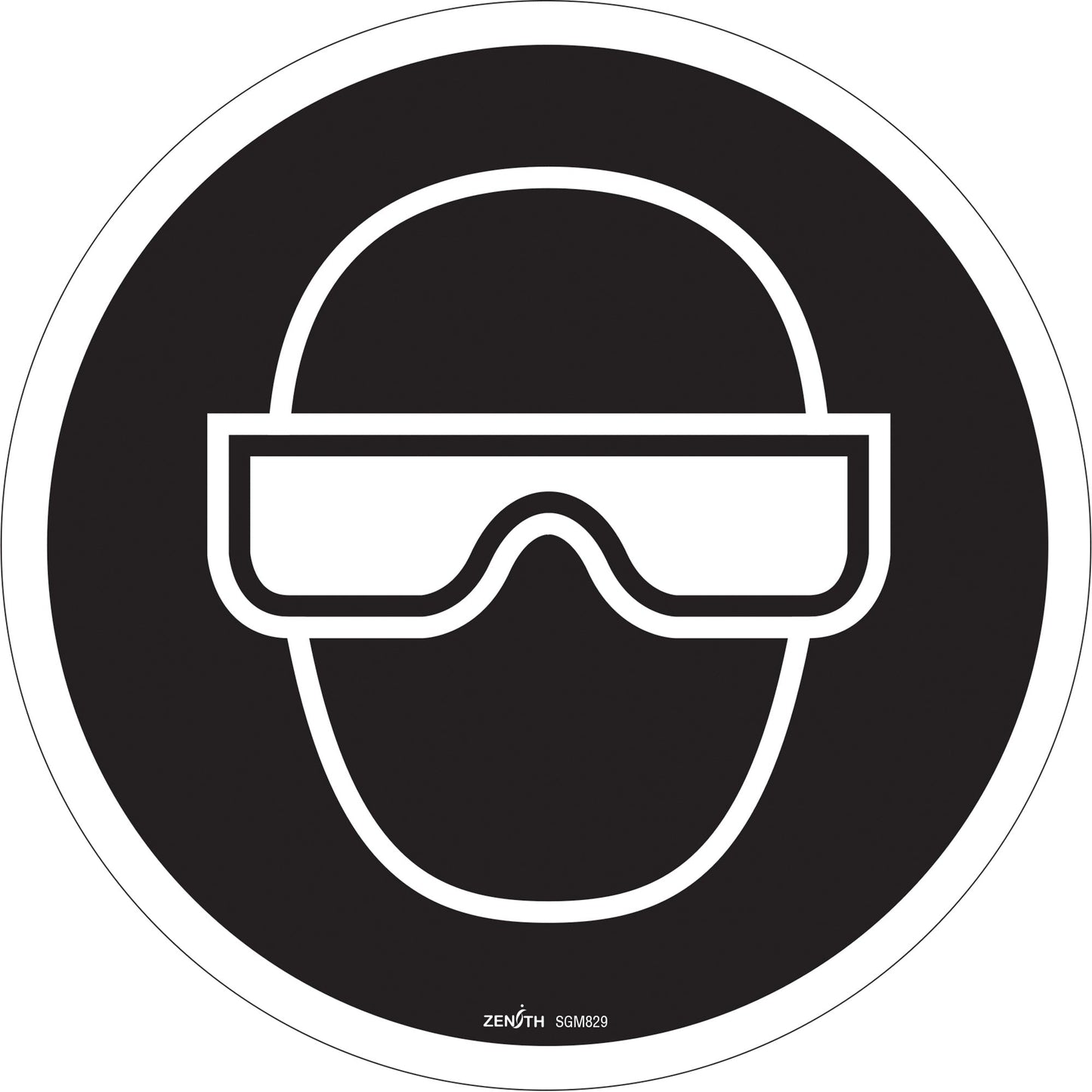 Eye Protection Required CSA Standard Safety Sign