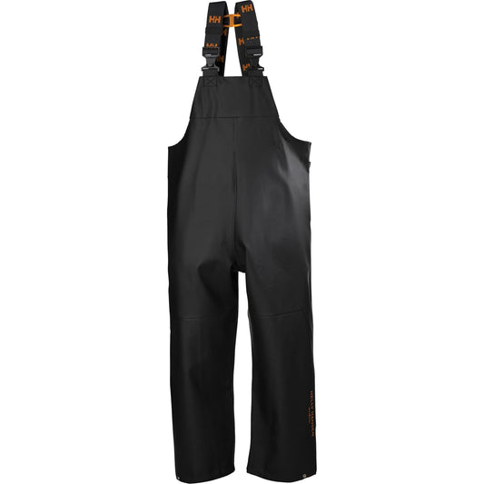 Gale Rain Bib Pants, X-Large, Polyester, Black