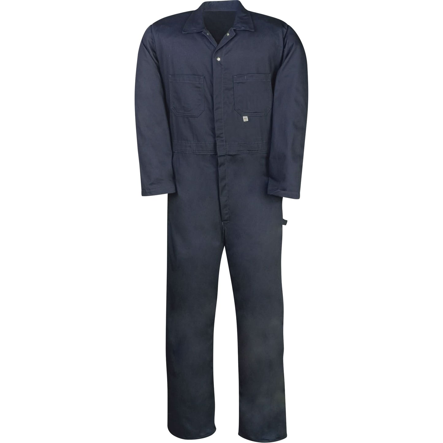 Industrial Work Coveralls, Men's, Navy Blue, Size 40