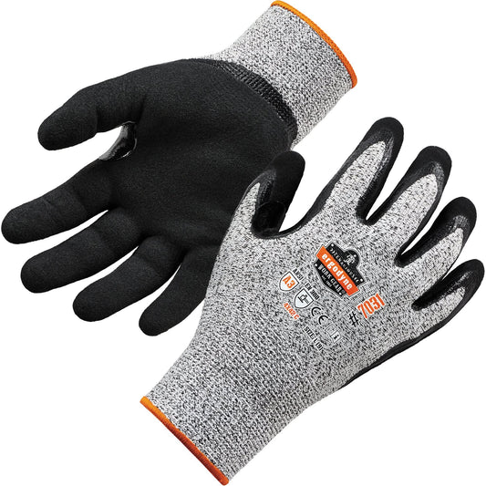 Gants anti-coupure ProFlex® ultra-robustes, taille S, jauge 13, enduction nitrile, coque HPPE, niveau ASTM ANSI A3