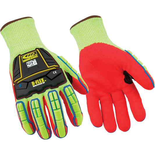 085 Cut-Resistant Gloves, Size Large/10, 13 Gauge, Nitrile Coated, HPPE Shell, ASTM ANSI Level A6