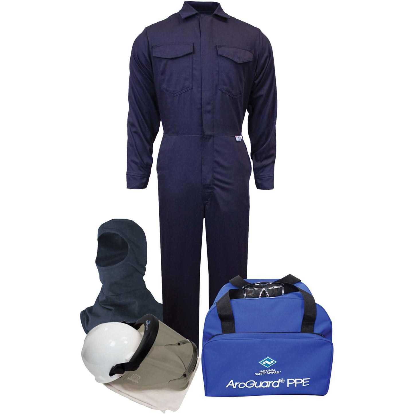 Tecgen Large FR Coverall Kit, 12 cal/cm²