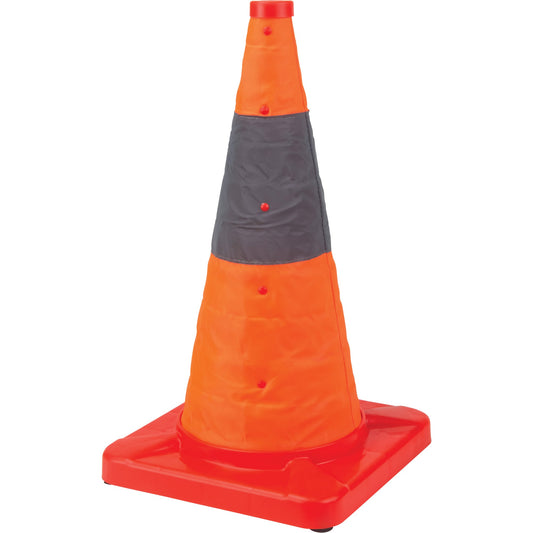 Cône de signalisation pliable