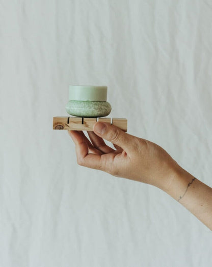 Shampooing solide | Menthe poivrée + Eucalyptus