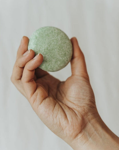 Shampooing solide | Menthe poivrée + Eucalyptus