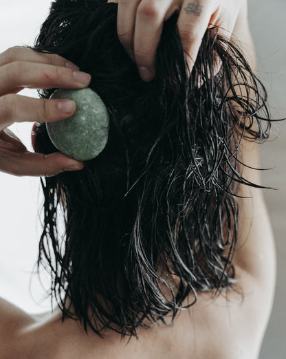 Shampooing solide | Menthe poivrée + Eucalyptus