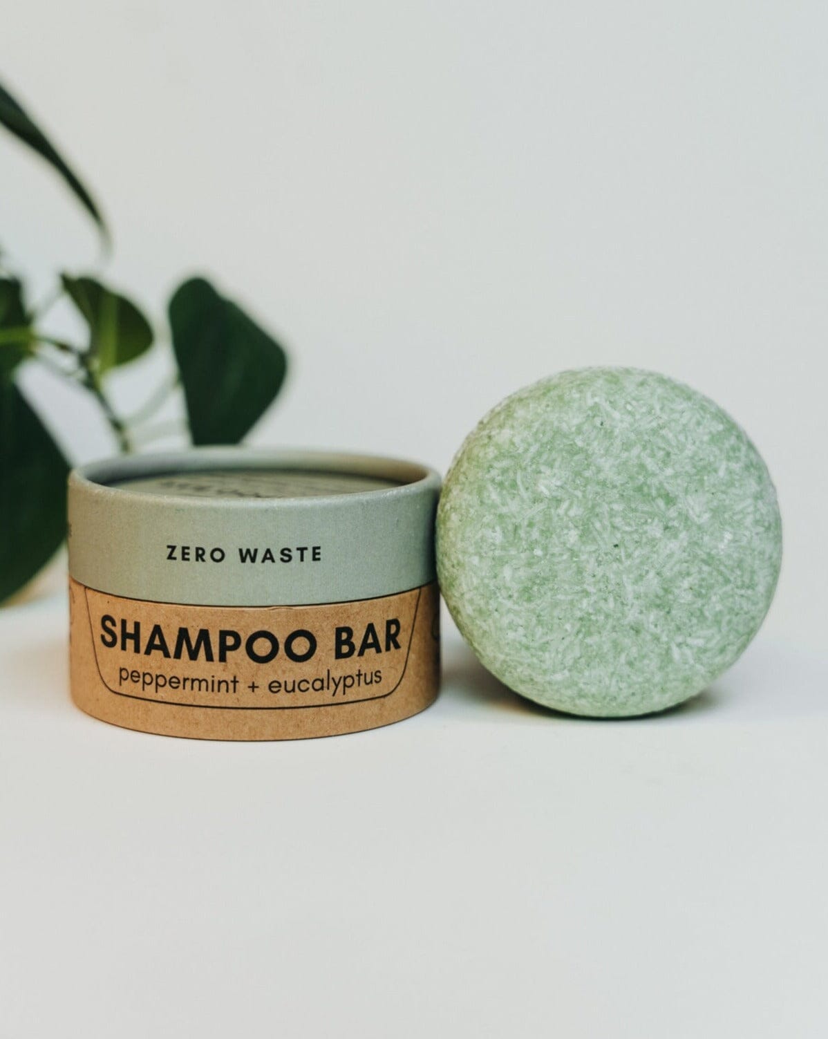 Shampooing solide | Menthe poivrée + Eucalyptus