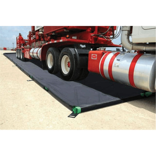 Plus Ultra-Containment Berm®, 498 US gal. Capacity, 10' W x 20' L x 0.3" H, Foam Wall