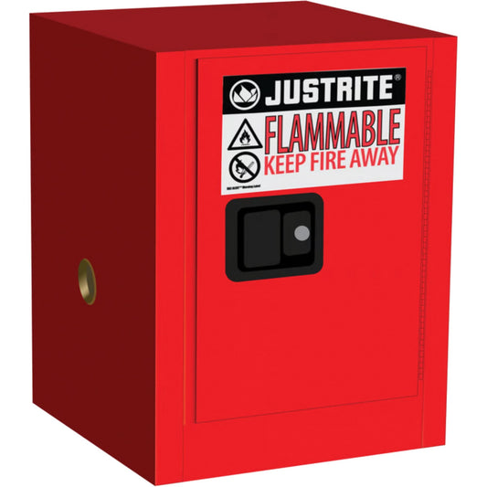 Sure-Grip® EX Countertop Flammable Cabinet, 4 gal., 1 Door, 17" W x 22" H x 17" D