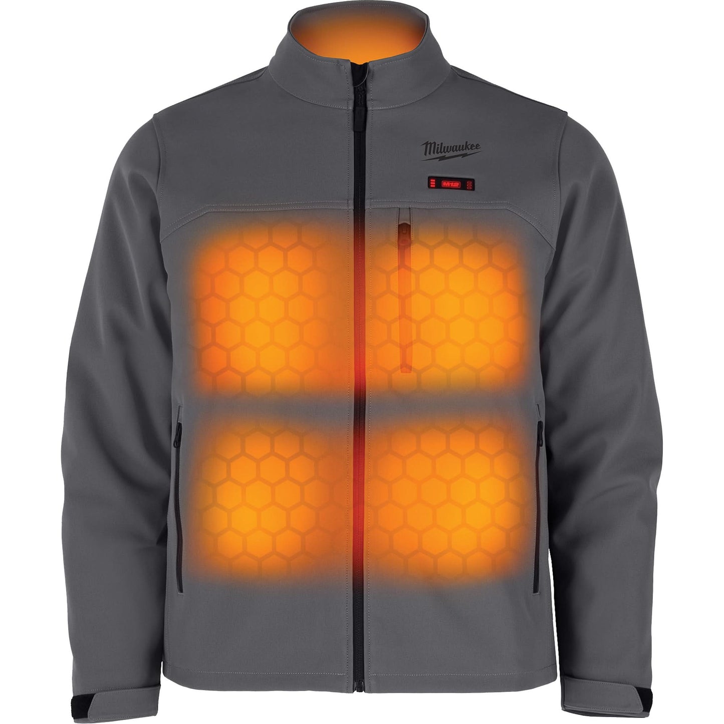 M12™ Heated Toughshell™ Jacket (Jacket Only), Men's, X-Large, Grey