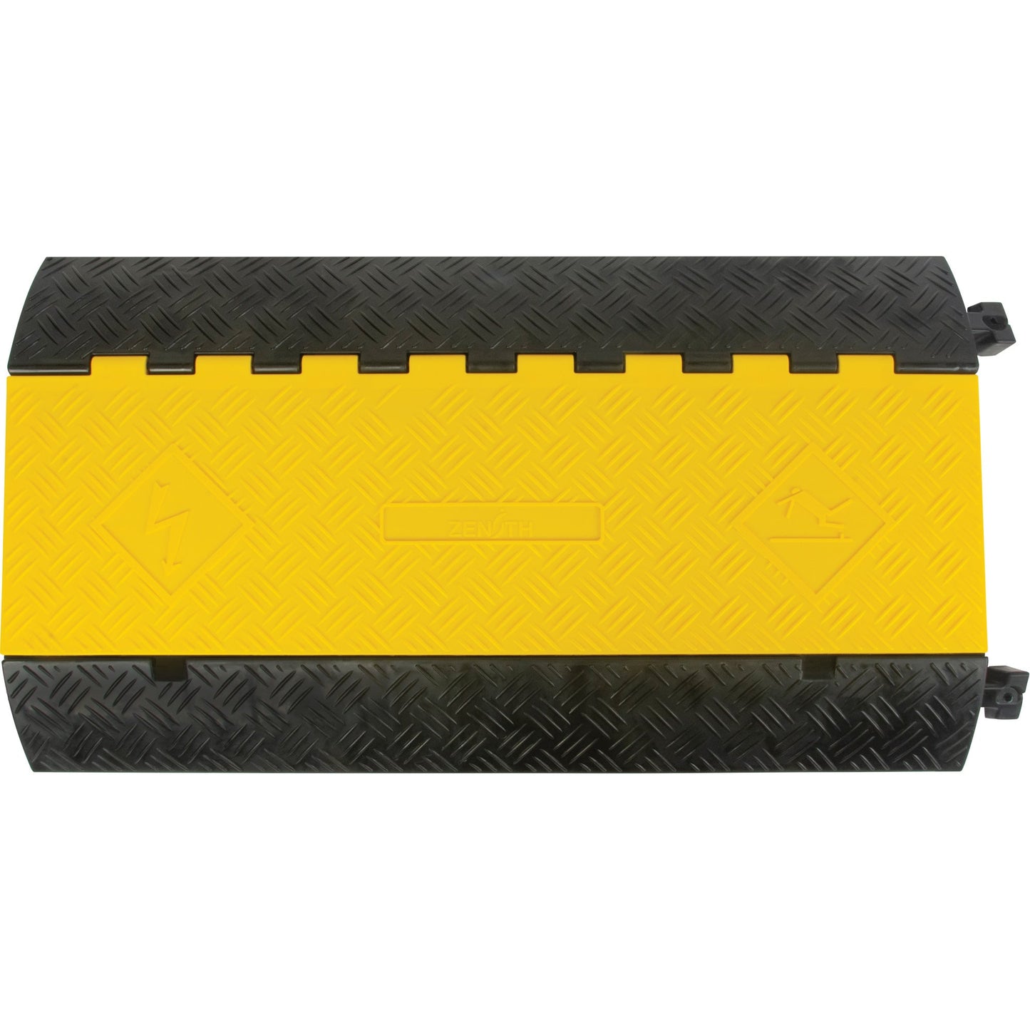 Polyurethane Cable Protector, 3 Channels, 35.43" L x 19.69" W x 3" H