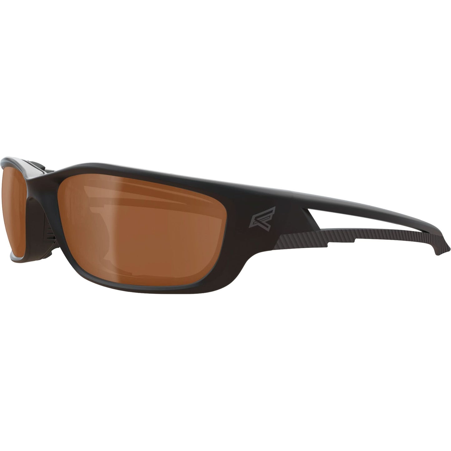 Kazbek XL Safety Glasses with Gasket, Copper Lens, Anti-Scratch/Polarized, ANSI Z87+/MCEPS GL-PD 10-12/Meets/Exceeds CSA Z94.3