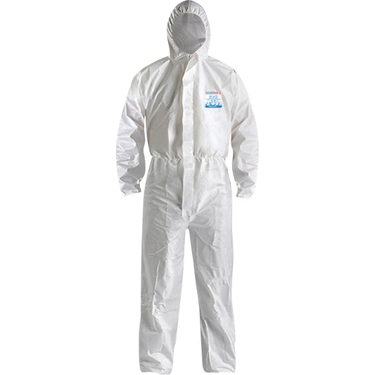 Combinaison CoverMe™ XP1800 de Type 5/6 avec capuche, 4TG, Blanche, Microporeuse