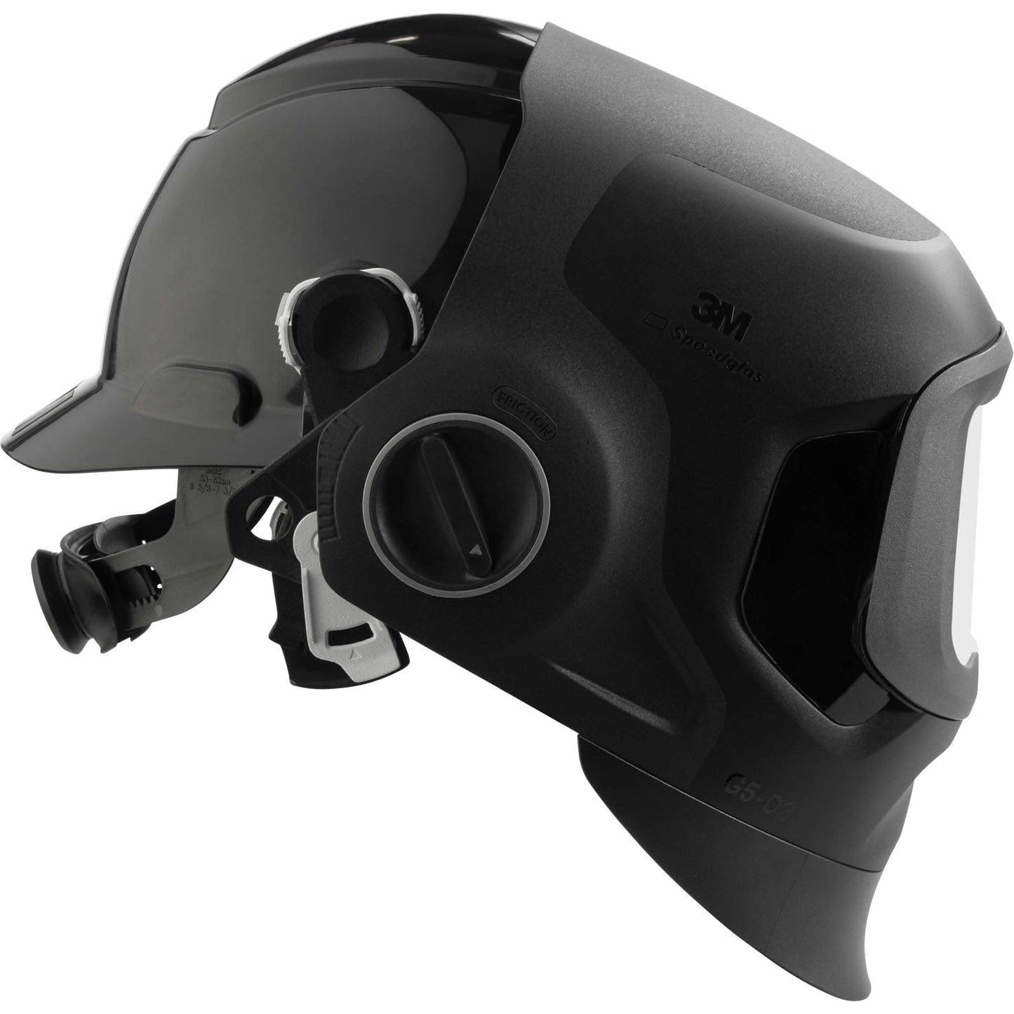 Speedglas™ G5-03 Pro Black Fixed Front Welding Helmet & Hard Hat